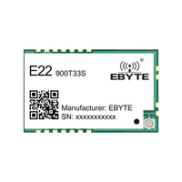 Modul Lora RF Modul Serial Nirkabel E22 SMD Modem Transmisi 230Mhz 400Mhz 900Mhz RSSI Jarak Jauh E22-400T33E 400T33D