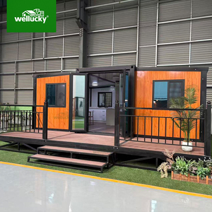 <span class=keywords><strong>Casa</strong></span> Modular Expandible WELLUCKY de 40 pies para Proyectos de Viviendas Económicas, <span class=keywords><strong>Casa</strong></span> Prefabricada de Múltiples Dormitorios con Transporte Eficiente - Product Image 1