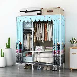 Armoire Portable robuste, organisateur de vêtements robuste, placard de chambre à coucher, armoire de rangement en tissu, armoire pour enfants - Product Image 3