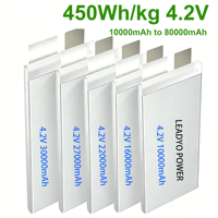 Batería de estado sólido de litio Leadyo 450Wh/kg 60000mAh 3.7V, celda LIPO 5C, 200+ ciclos, para VTOL, UAV, FPV, uso industrial, agrícola y de mapeo