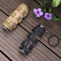 Housse de protection anti-brûlure en fibre de verre pour silencieux de 6 à 10 pouces 1000 ° Couvre-suppresseur résistant à la chaleur F