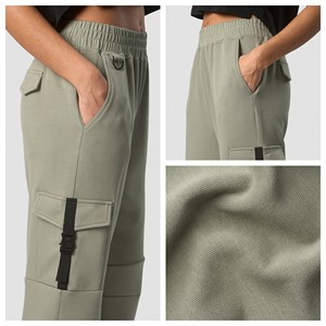 <span class=keywords><strong>Pantaloni</strong></span> da <span class=keywords><strong>donna</strong></span> 2611 <span class=keywords><strong>con</strong></span> logo personalizzato, joggers, <span class=keywords><strong>pantaloni</strong></span> cargo a vita media, <span class=keywords><strong>pantaloni</strong></span> da <span class=keywords><strong>donna</strong></span> <span class=keywords><strong>con</strong></span> <span class=keywords><strong>elastico</strong></span> in vita e polsini - Product Image 2