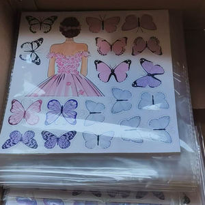 All'ingrosso farfalla e ragazza 3D Cake Topper elegante <span class=keywords><strong>torta</strong></span> decorazione per la cottura e la decorazione di torte - Product Image 1