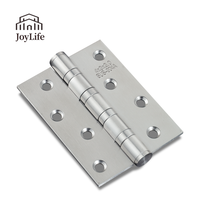Charnière à roulement silencieux en acier inoxydable 4*3*3.0mm, 4 pouces, pour porte intérieure en bois, prix usine