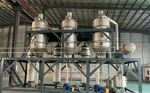 ACE chân không rơi phim thiết bị bay hơi nước bằng thép không gỉ Xylitol amylose Maltodextrin thiết bị chưng cất nồng độ - Product Image 3