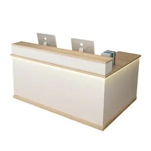 high quality office furniture hotel led reception desk modern in new design