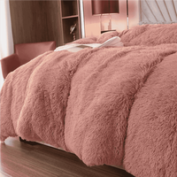 Ensemble de couette en peluche de luxe en vente directe des fabricants Ensemble de literie moelleux et doux