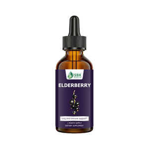 Supplier Custom Pure Elderberry Liquid Drops Immune Support Elderberry Vegan Liquid Halal Energy Booster <b>Supplement</b> for Adults - Product Image 1