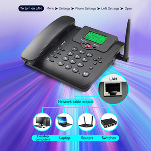 Fwp 4G LTE cố định điện thoại không dây <span class=keywords><strong>GSM</strong></span> điện thoại 4G Sim Router <span class=keywords><strong>Modem</strong></span> di động LTE Cat4 hỗ trợ 150 Mbps - Product Image 3