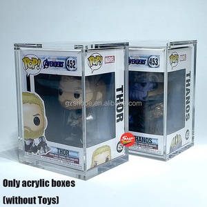 Estuche Acrílico Personalizado SHP para Figuras Coleccionables Funko Pop, Figuras de Anime, Figuras de Superhéroes de Películas, Protector Acrílico con Tapa Magnética - Product Image 1