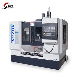 סין מכונת כרסום CNC אנכית קטנה XH7126 מרכז עיבוד CNC