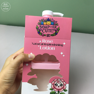 300ml hình vuông đầy màu sắc rửa tay chất lỏng xà phòng Lotion mỹ phẩm container đầy màu sắc xà phòng lỏng chai - Product Image 3