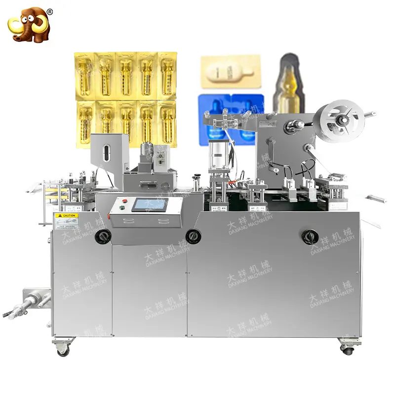 DPP-160 China Manufacturer Widely Use Custom Electric Food Chewing Gum Blister Packing Machine