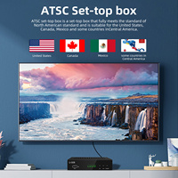 Vente en gros US Mexique ATSC Clé USB Tuner TV pour la réception TV à domicile Décodeur TV ATSC gratuit