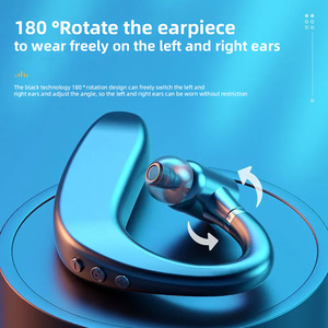Sports Earphones <b>Wireless</b> Bluetooth With Three Point Stable Support For Cycling Running IPX4 Waterproof Type C Charging - Product Image 4