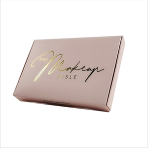 FPG Eco Friendly Color Printing Hot Stamping Mailing Boxes Corrugated Cardboard Mailing Boxes pink Shipping Boxes