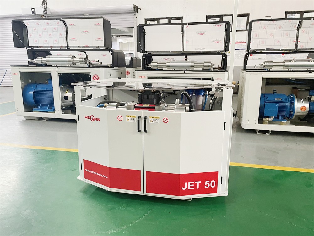 WW JET50 Water jet cutting intensifier pump 60000psi waterjet cutter machine pump(图1)