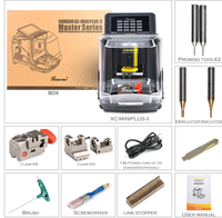 Vente flash Xhorse Condor Xc-Mini Plus II 2ème génération Machine à découper les clés automatique haute sécurité Condor Outil de serrurier