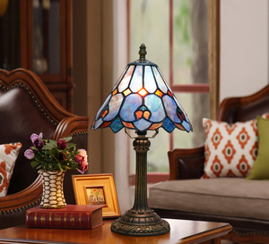 <span class=keywords><strong>Lampe</strong></span> de Table Milieu du Siècle Vitrail Antique <span class=keywords><strong>Art</strong></span> Déco Moderne Style <span class=keywords><strong>Tiffany</strong></span> Petit Lit <span class=keywords><strong>Lampe</strong></span> de Table de Chevet - Product Image 6