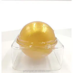 Golden Jelly soap ball shape 100g Jelly cleanser soap factory OEM