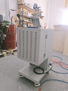 Laboratuvar yüksek sıcaklık 1400 ℃ dikey tüp fırın ile alümina tüp - Product Image 3