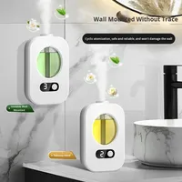 Humidificateur ultrasonique d'aromathérapie intelligent alimenté par USB de 0,5 L Diffuseur de parfum Désodorisant mural pour la maison