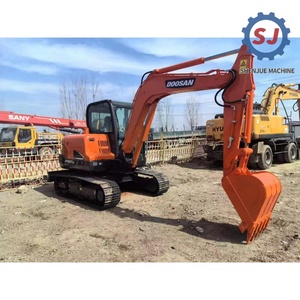 รถขุดขนาดเล็ก Doosan DX60 6 ตัน ของแท้จากเกาหลี พร้อมเครื่องยนต์ เกียร์ และปั๊ม สำหรับงานเกษตรกรรม คุณภาพสูง - Product Image 3