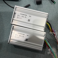 Contrôleur Sinusoïdal Étanche 60V 50A 12 MOSFETs pour Trottinette Électrique à Double Moteur 60V 5600W/6000W, Pièce Détachée de la Marque Yunli en Gros