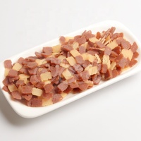 Friandises pour chats en tranches de poulet et de bœuf, ingrédients naturels, complément alimentaire pour animaux de compagnie, vente en gros d'usine OEM, faible MOQ, personnalisable