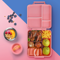 AOHEA Leak proof Kids Bento Lunchbox mit Thermos uppen glas/TRITAN Bento Lunchbox/Kinder Bento Lunchbox