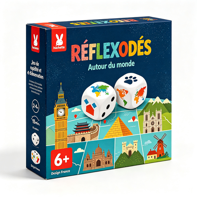 Custom Printed Premium Offset Printed Board Game Toy Box World 72H Production Recyclable Waterproof Portable Rigid Packaging