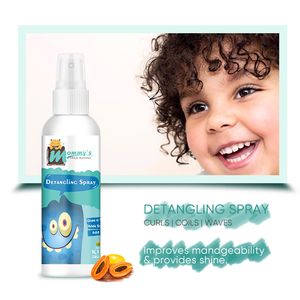Kit di Prodotti Naturali per la Cura dei Capelli Ricci dei Bambini 'Mommy's Little Monster' a Marchio Privato per Capelli Afro - Product Image 2