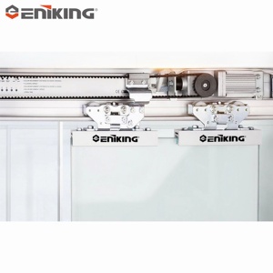 Hochwertige Eniking EK-S160 Sensor-Glas Automatische Schiebetür Gehärtetes Glas Einzel-/Doppelöffnung Fernbedienung Hotel - Product Image 4