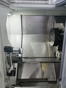 Tour CNC horizontal professionnel pour coupes lourdes avec certification CE et conception durable, modèle HT6 - Product Image 3