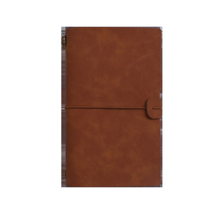 Cuaderno de Viaje Retro Nostálgico, Tamaño A6, Cubierta de Cuero, Libreta de Bolsillo, Sello de Perforación, Libro de Registro Creativo y Moderno para Regalo - Product Image 5