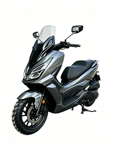 Jiuyang 2025 Nuevo Scooter Eléctrico Maxi de 2000W/3000W 72V para Adultos, Motocicleta Eléctrica Gris Plateado, 80km/h, Largo Alcance, para Calle - Product Image 1