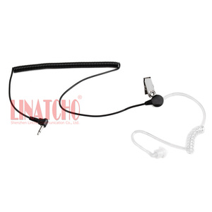 Air Tube Walkie Talkie ascolta solo cuffie auricolari singoli con Jack 3.5mm - Product Image 5