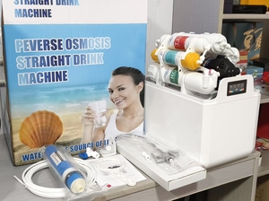 Système de purification d'eau par osmose inverse à 6 étapes pour usage domestique avec filtre certifié NAF et système de filtration intégré à 6 étapes (PP+CTO+PP) - Product Image 2