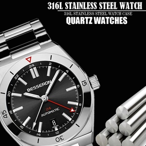 Reloj de Negocios de Lujo para Hombre, Venta Caliente de Fábrica, Acero Inoxidable 316, Movimiento Automático Japonés NH34, Resistente al Agua, Personalizable - Product Image 4