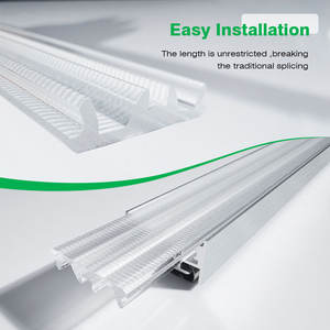 Optique personnalisable, tout angle de faisceau, lentille linéaire, diffuseur LED en PMMA, lentille optique linéaire - Product Image 4