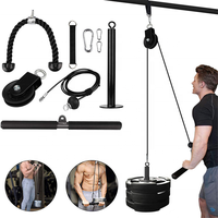 Système de poulie métallique Lat & Lift pour équipement de fitness à domicile, accessoires de musculation pour machine à câble Lat Pull