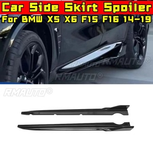 <b>Car</b> Side Skirt Lip Spoiler Extension <b>Diffuser</b> Guard For BMW X5 X6 F15 F16 2014-2019 <b>Car</b> Side Skirt Splitter Apron <b>Car</b> Accessorie - Product Image 2