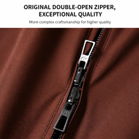 Veste coupe-vent réversible double face imperméable de haute qualité sur mesure pour hommes, fabriquée par un fabricant sur mesure