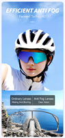 Lunettes de cyclisme photochromiques polarisées Obaolay pour hommes et femmes, lunettes de vélo pour sports de plein air, VTT, vélo de route, protection UV400