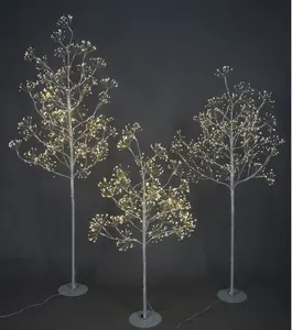 Senmasine 50Cm 90Cm 120Cm 1580Cm Indoor Outdoor Party Kerst Home Tafeldecoratie Warm Wit Rgb Twijg Led Verlichte Berk Tree