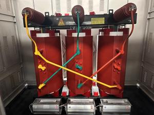 Трехфазный сухой силовой трансформатор с сертификатами IEC CE, 6/10.5/11 кВ, медная обмотка, 100 кВА, 200 кВА, 500 кВА, заводская цена - Product Image 1