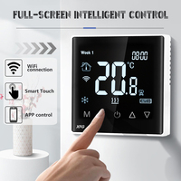 Thermostat WIFI intelligent Tuya Zigbee Thermostat de chauffage au sol Économie d'énergie Écran tactile numérique Contrôleur de chauffage au sol électrique