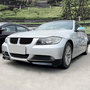 Bmw 3 Series E90 E91 Front Corner Decal Carbon Fiber Texture Piano Black PP Material 3m Tape Installation - Product Image 3