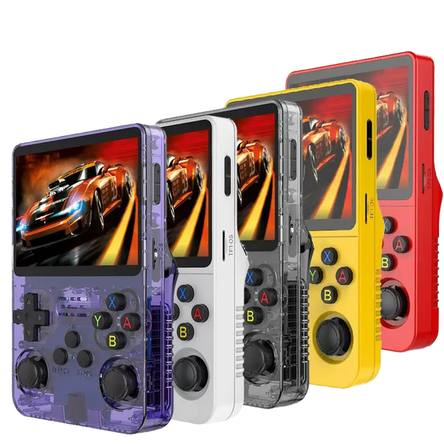 R36S Portable Retro Handheld Game Console 64G Built-in 10000 Games Professional Version Retro Control Station