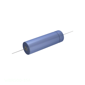 Condensateur traversant à allogement axial 500 µF 35V en aluminium, référence WBR500-35A - Distributeur agréé - Product Image 1